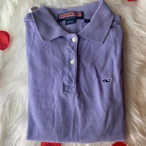 Vineyard Vines lilac collar shirt 💜